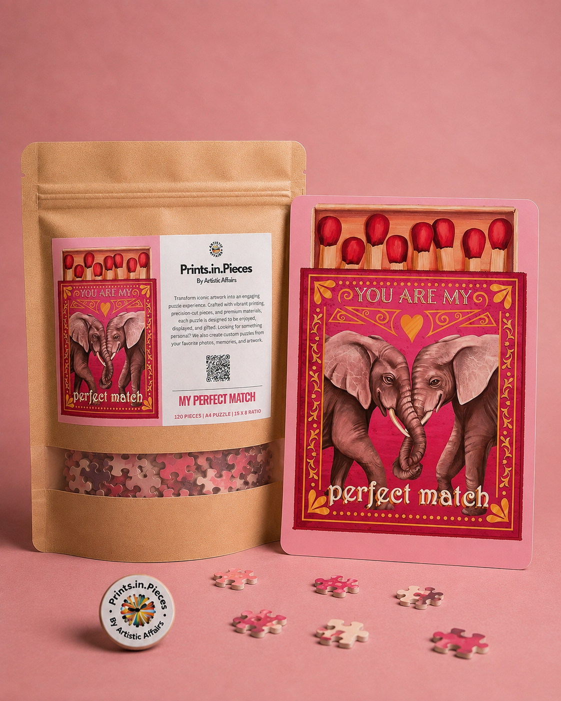 My Perfect Match Elephant Puzzle