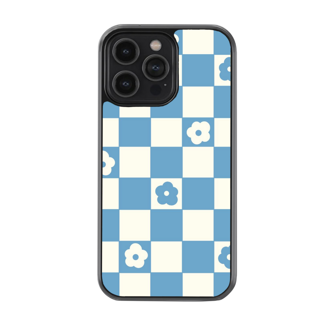 Blue Cheeks With Flower Case