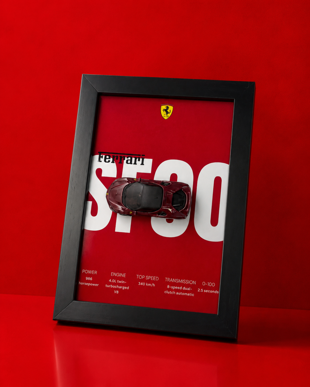 Ferrari SF90 Birthday Frame Hamper