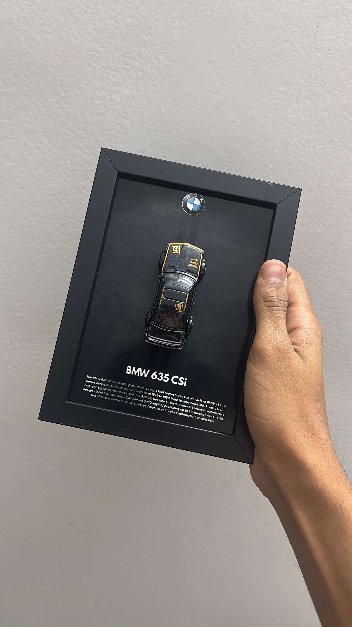 BMW 635 CSi 3D Car Frame