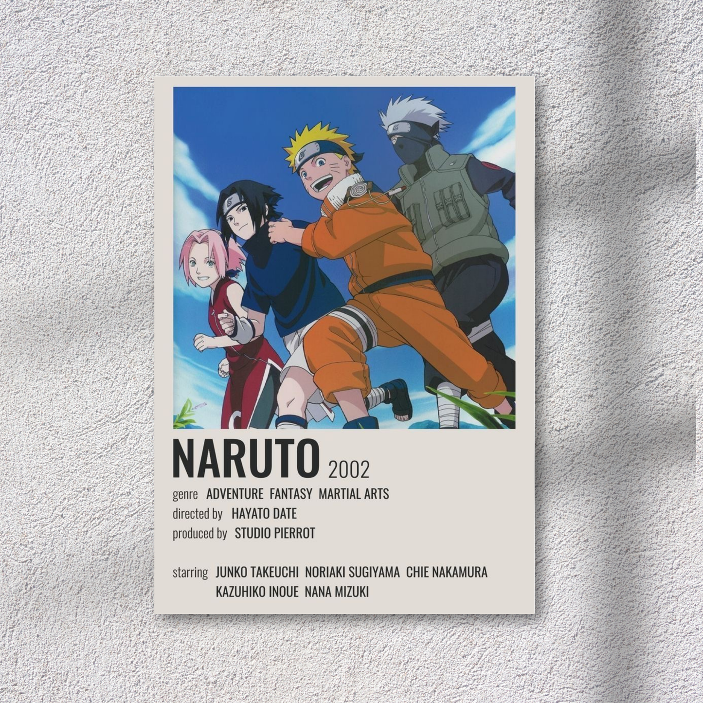 NARUTO 2002 POSTER