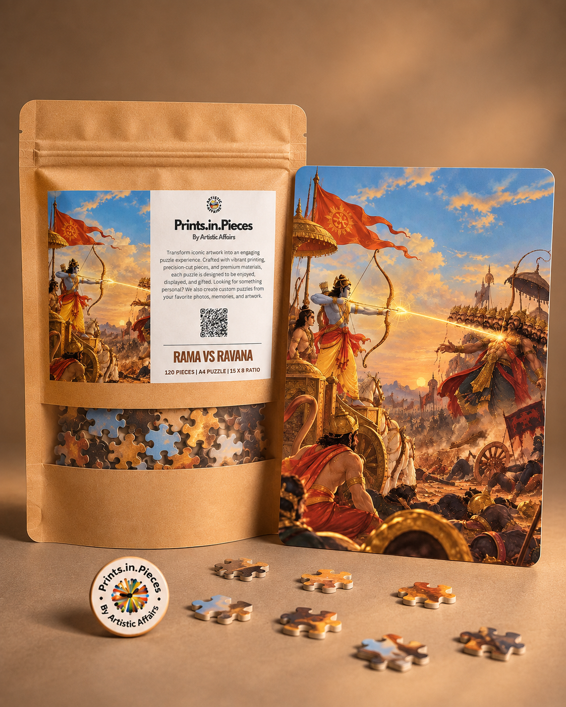 Rama vs Ravana Jigsaw Puzzle