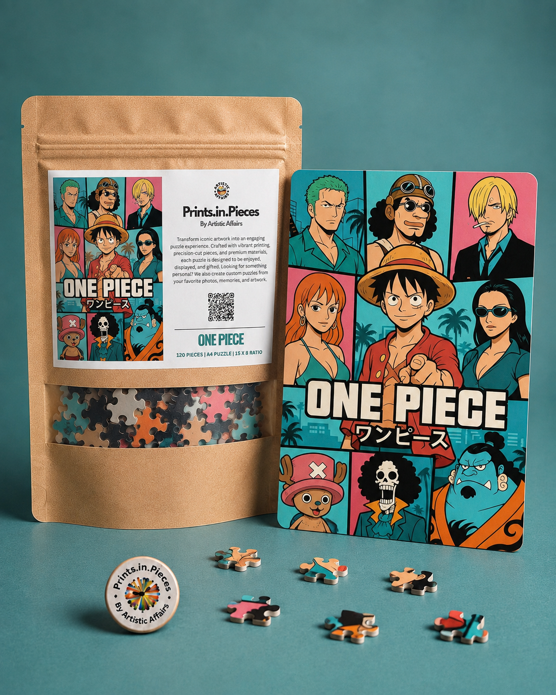 One Piece Characters Puzzle