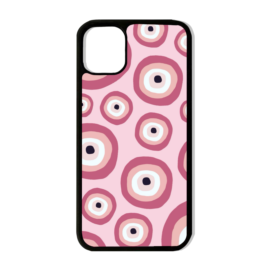 Pink Evil Eye case