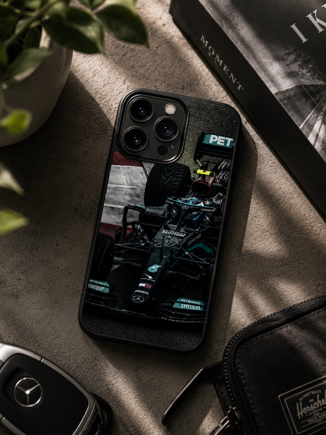 Mercedes AMG Lewis Hamilton 44 F1 Phone Case