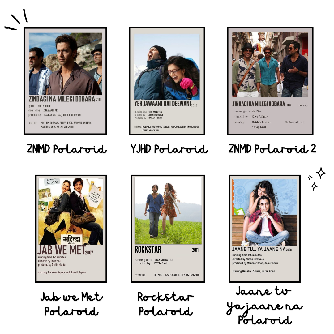 Bollywood Classic Polaroids