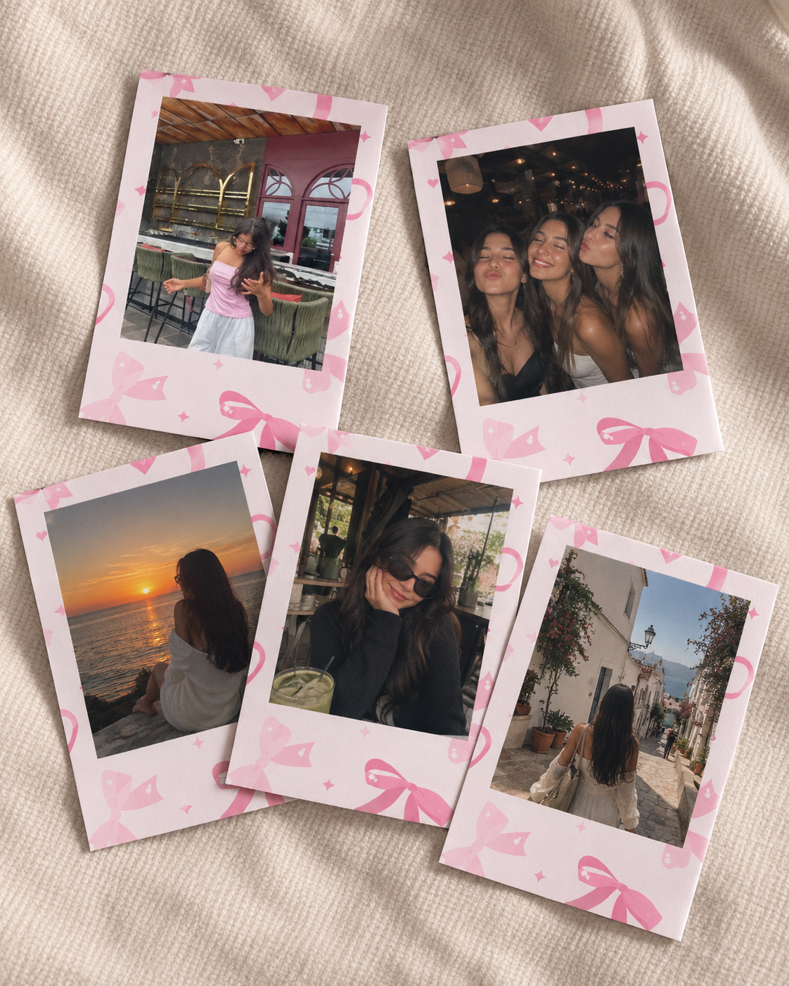Customised Polaroids – Set of 5