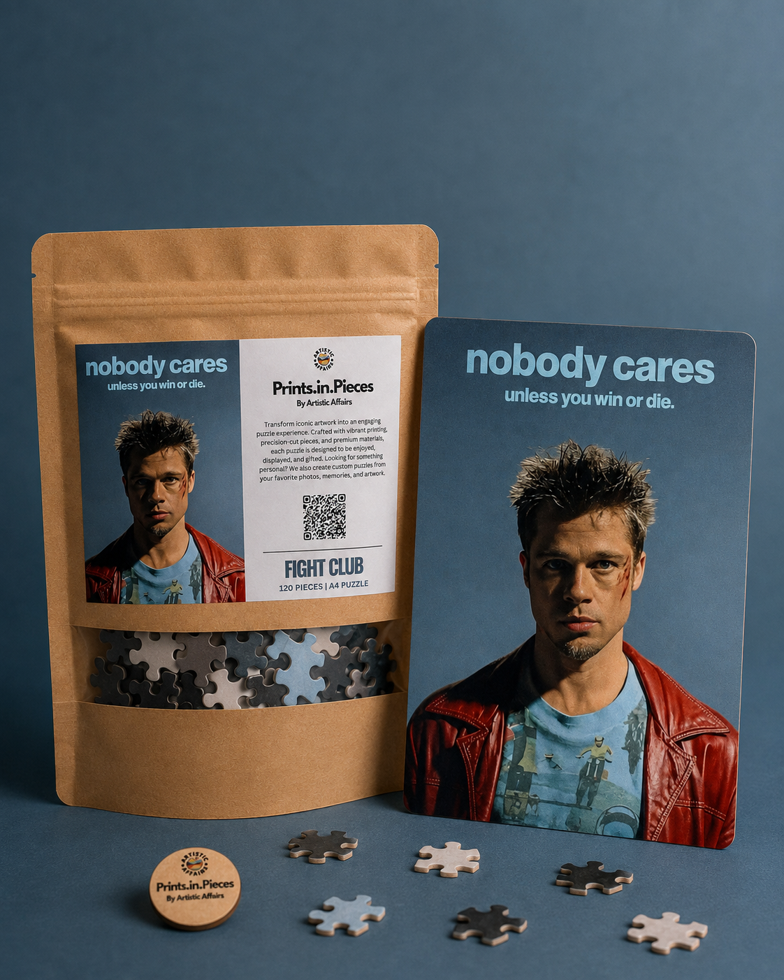 Fight Club Puzzle | 120 Piece A4 Movie Poster Jigsaw