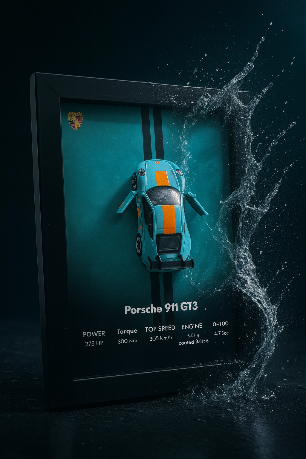 Porsche 911 GT3 Car Frame