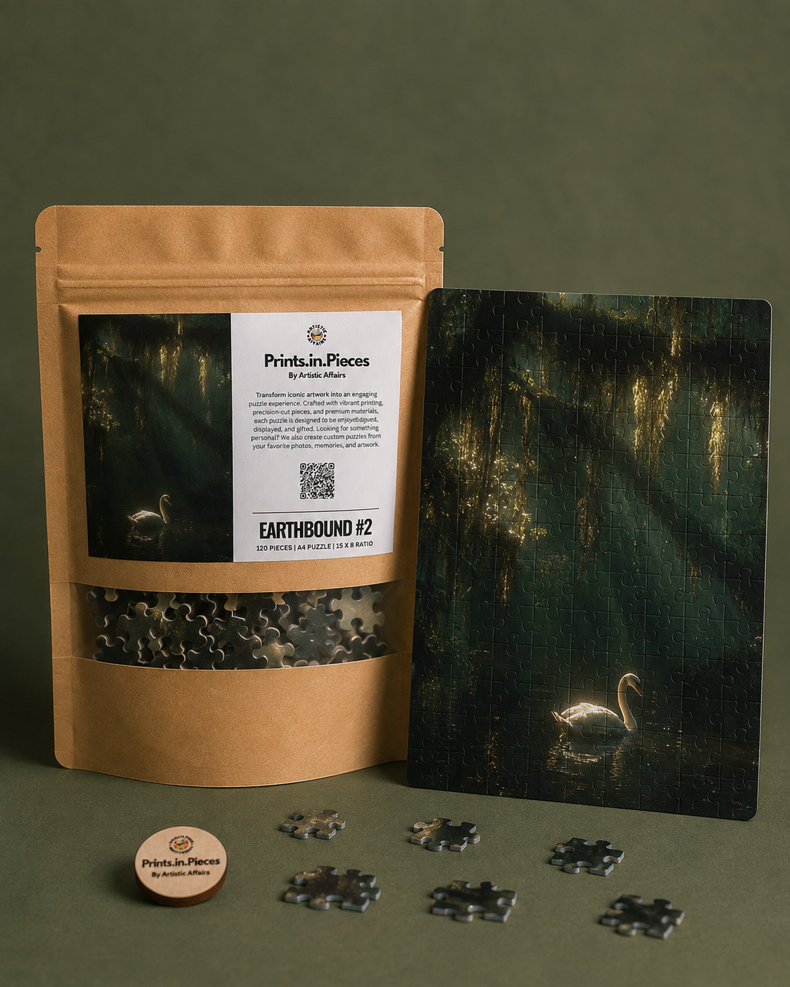 Earthbound #2 | 120 Piece A4 Nature Jigsaw