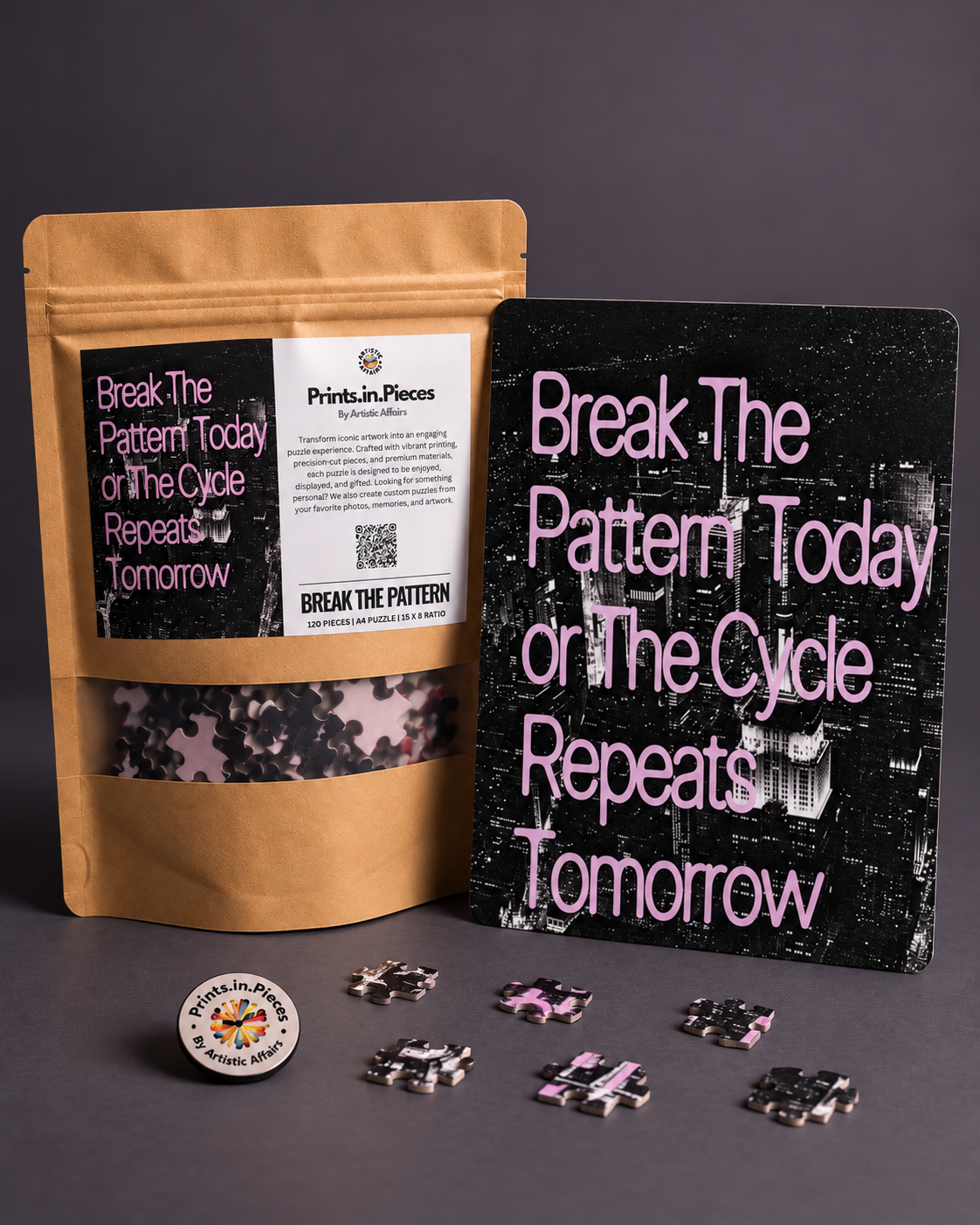 Break The Pattern Today Jigsaw Puzzle