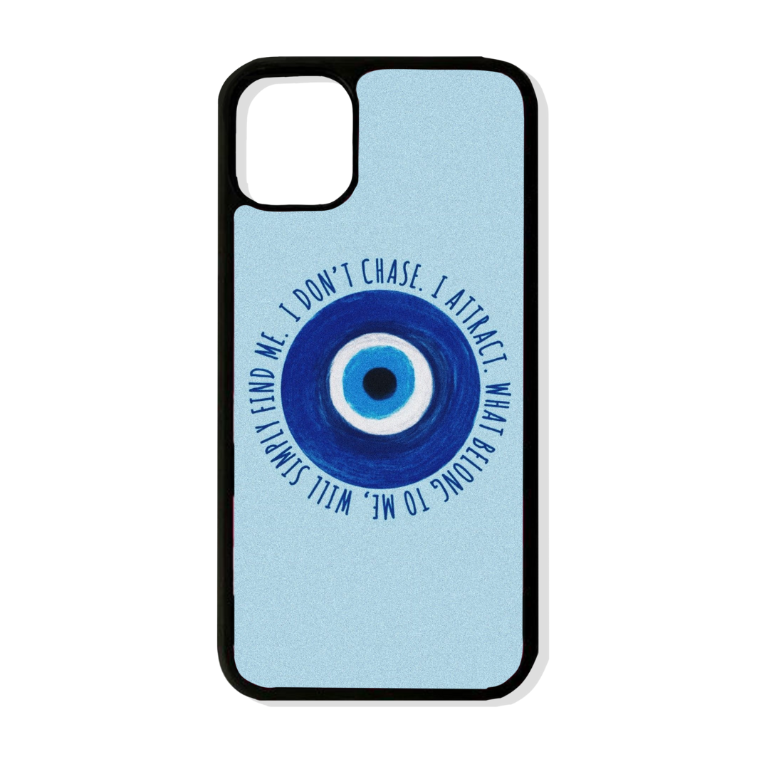 Evil eye blue case