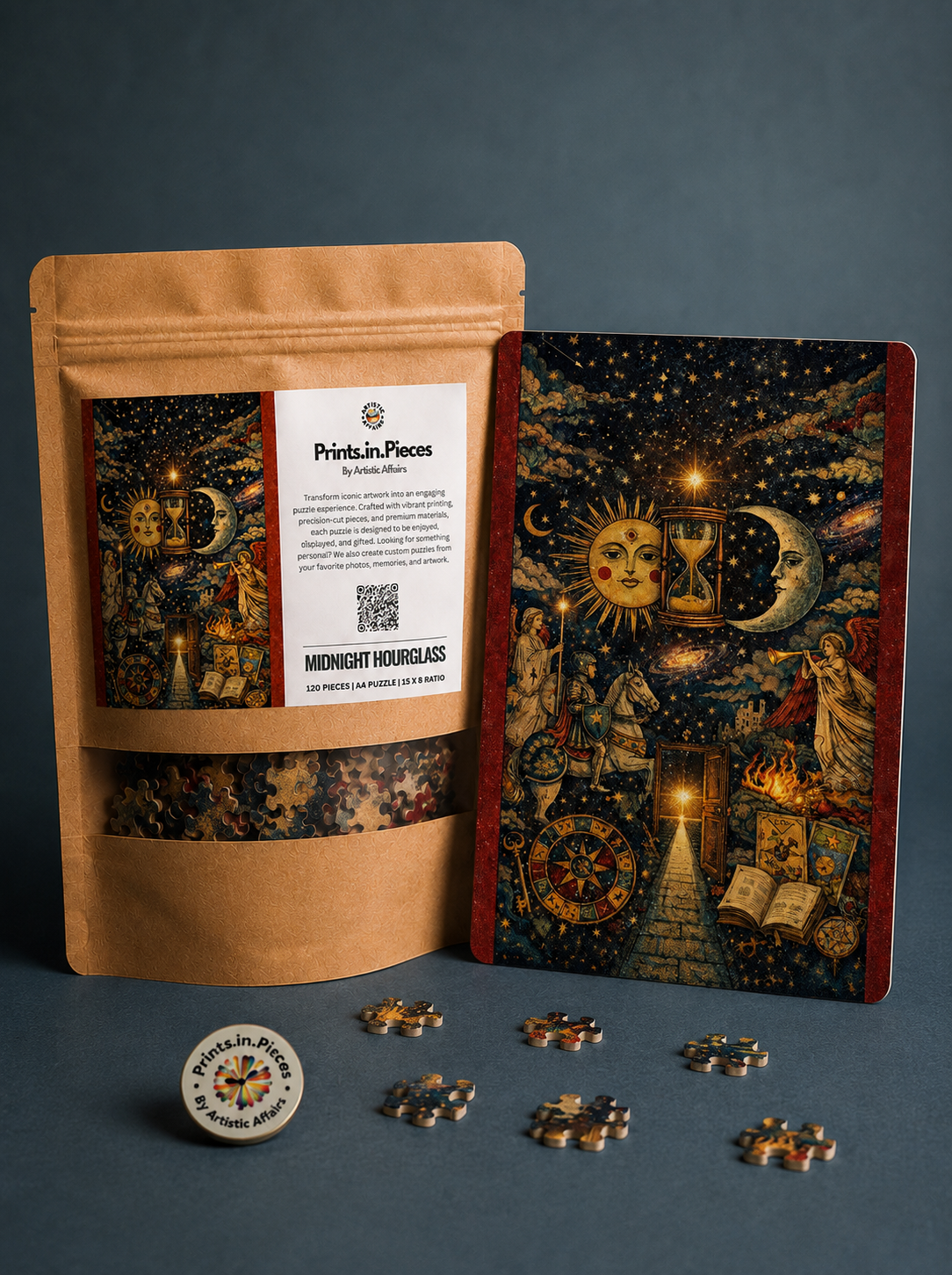 Midnight Hourglass Puzzle