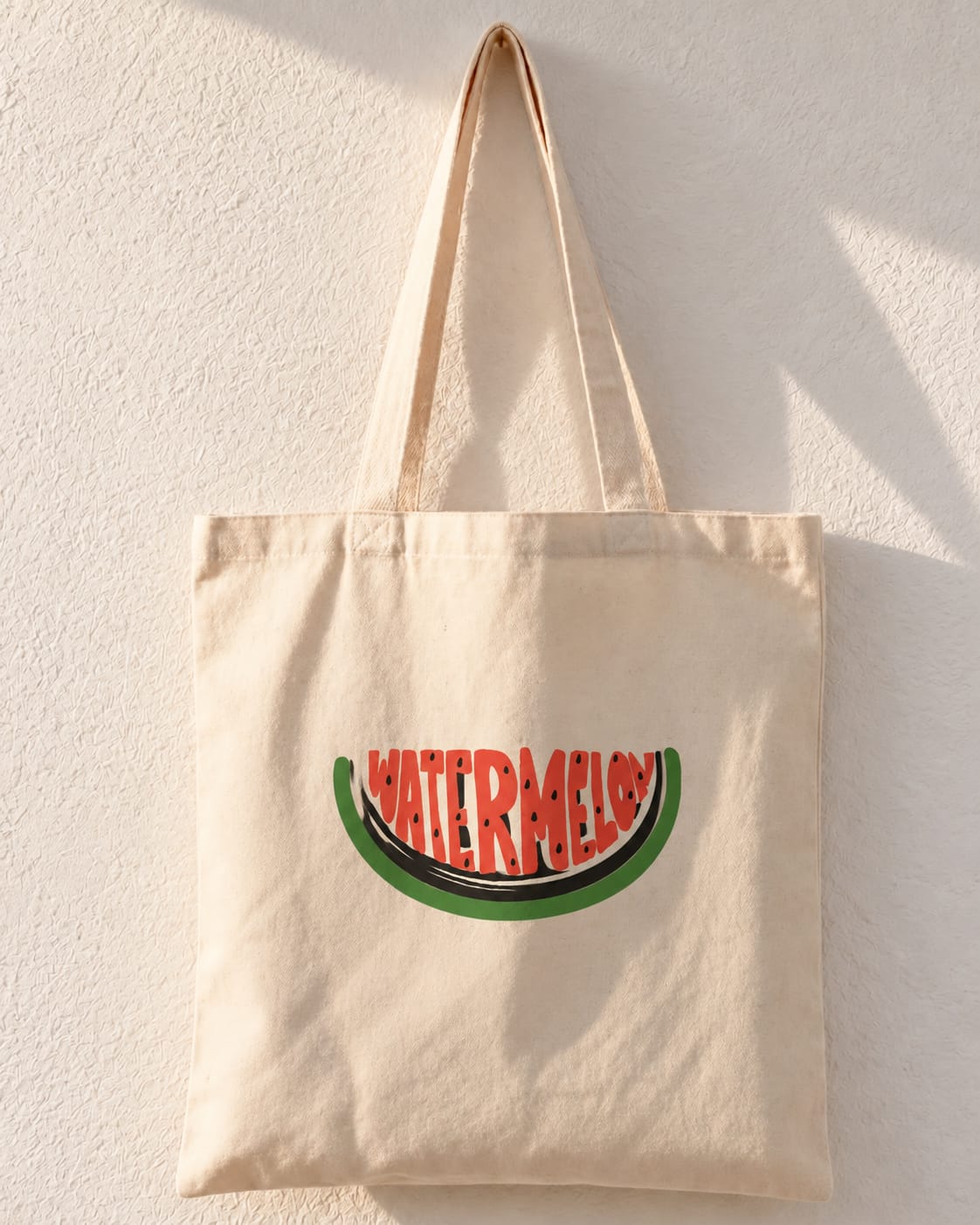 Watermelon Fruit Slice Tote Bag