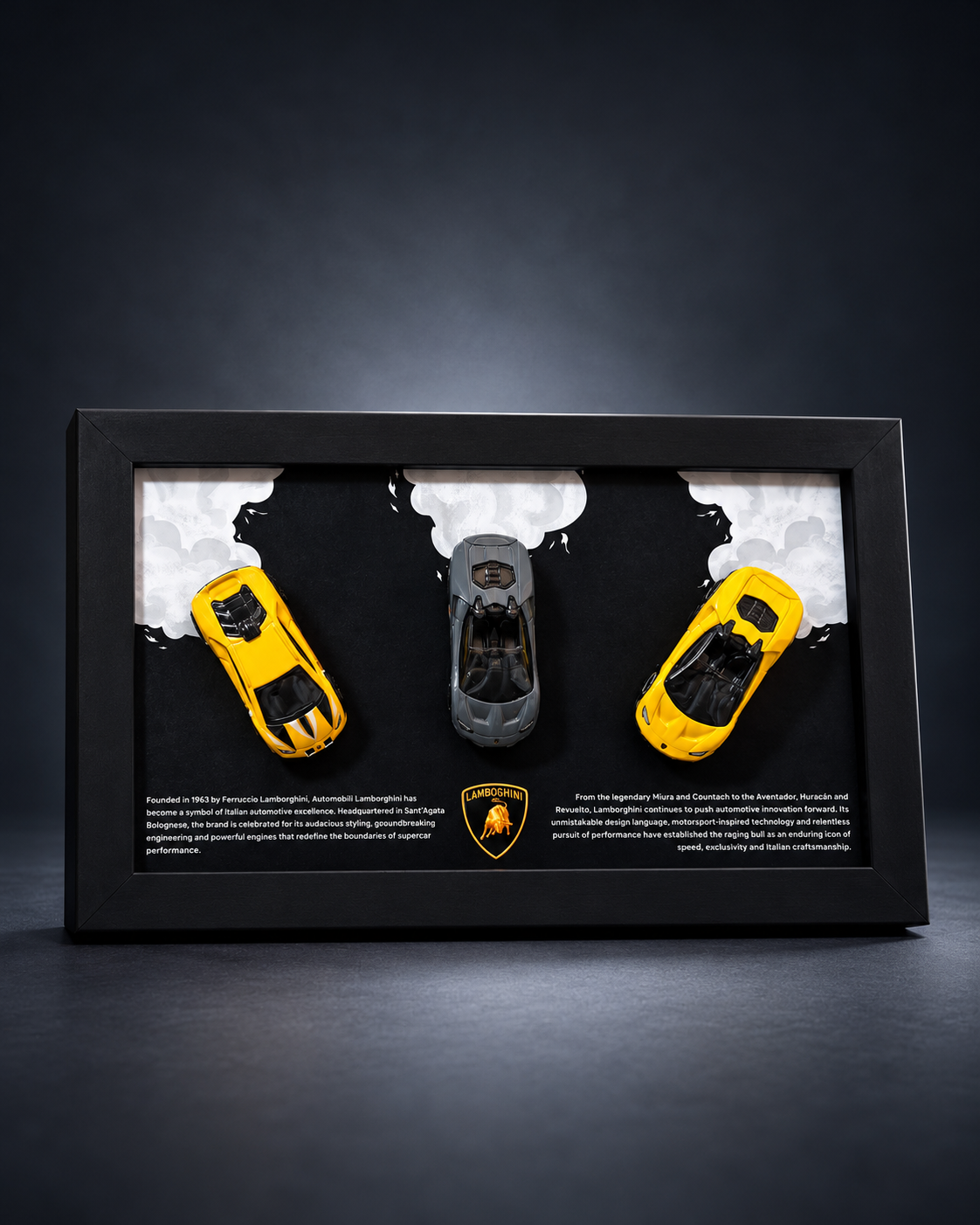 Lamborghini Triple Drive Birthday Frame Hamper