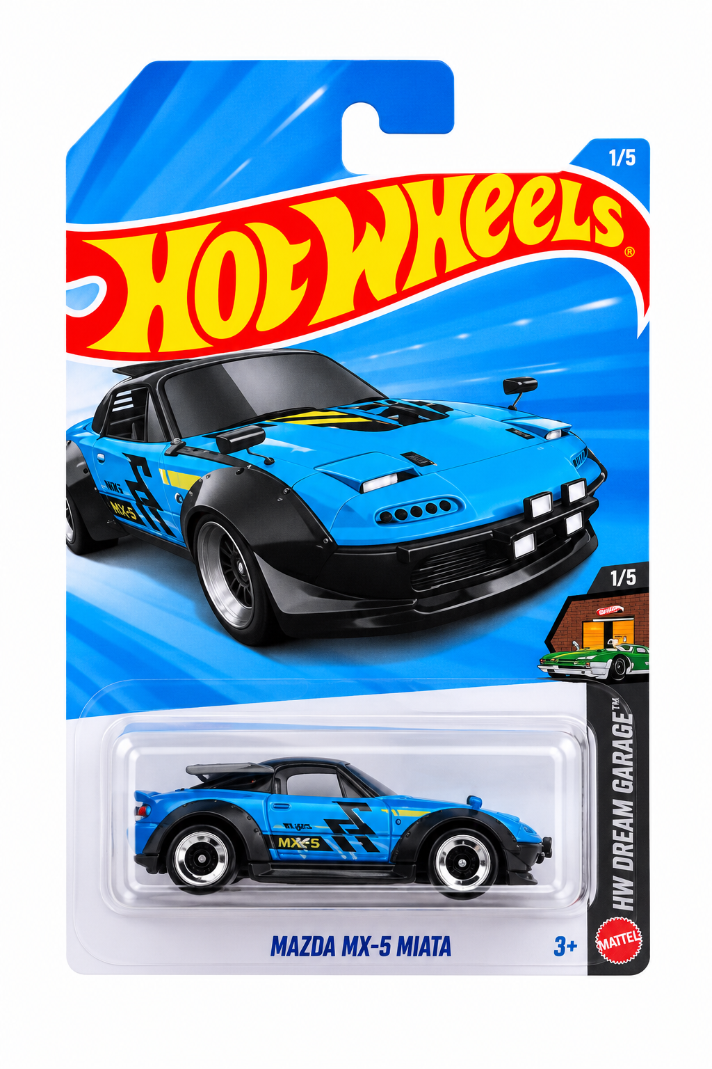 Hot Wheels Mazda MX-5 Miata 1:64 Die-Cast Car