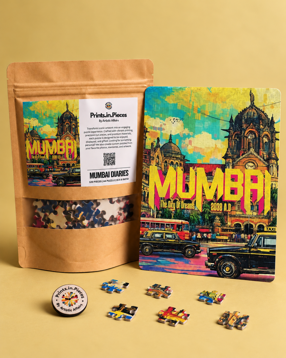 Mumbai Diaries City of Dreams Jigsaw Puzzle