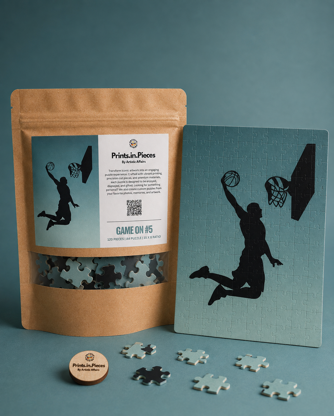 Game On #5 | 120 Piece A4 Sports Jigsaw