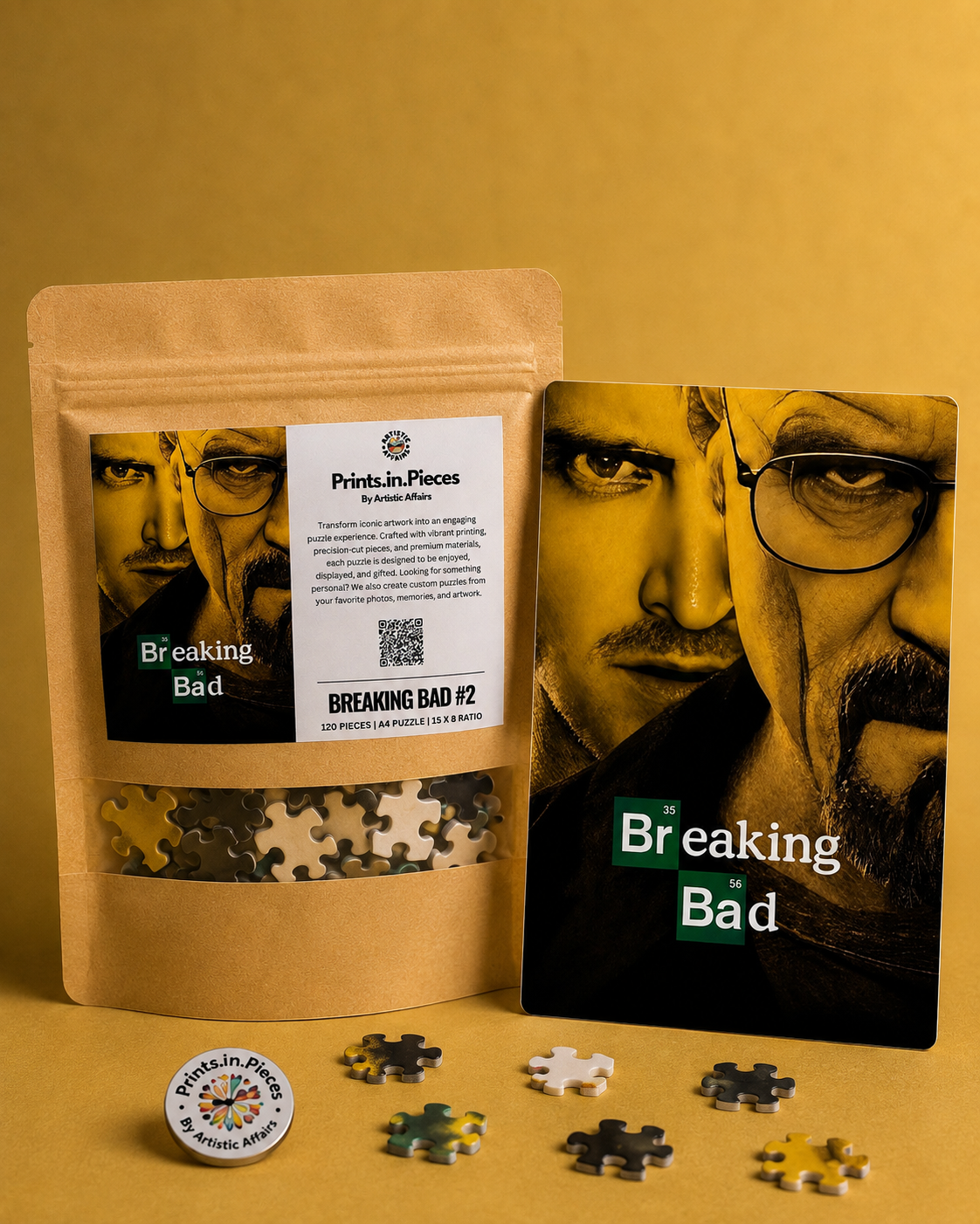 Breaking Bad Puzzle #2 | 120 Piece A4 TV Series Jigsaw