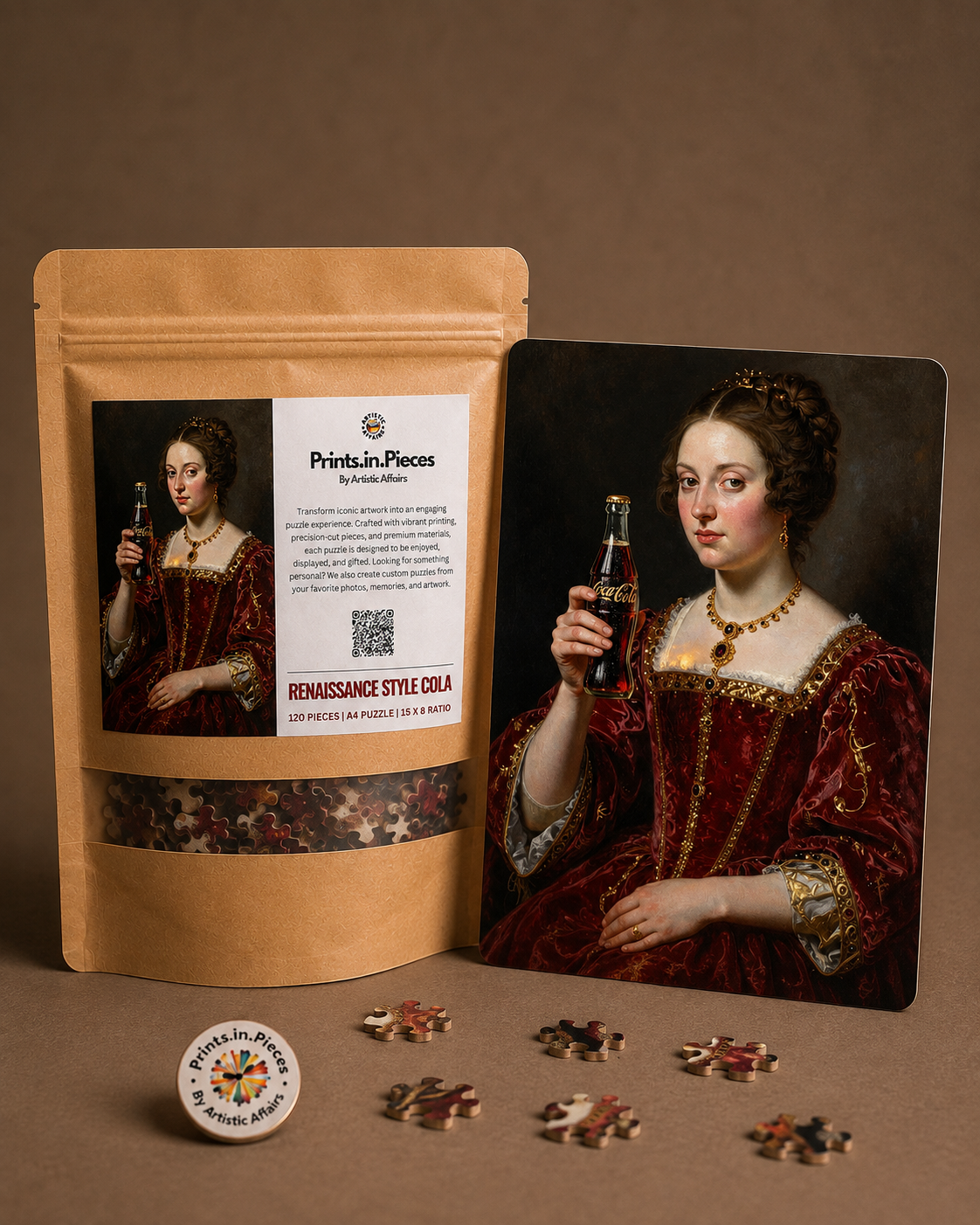 Renaissance Style Cola Puzzle
