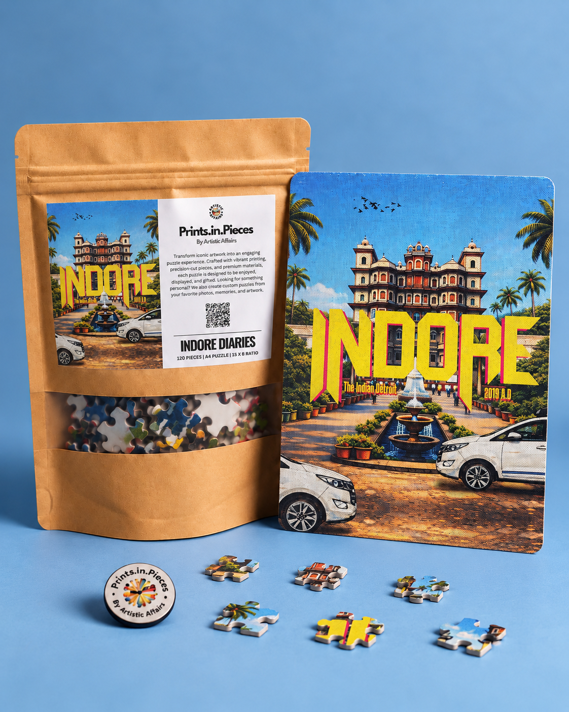 Indore Diaries The Indian Detroit Jigsaw Puzzle