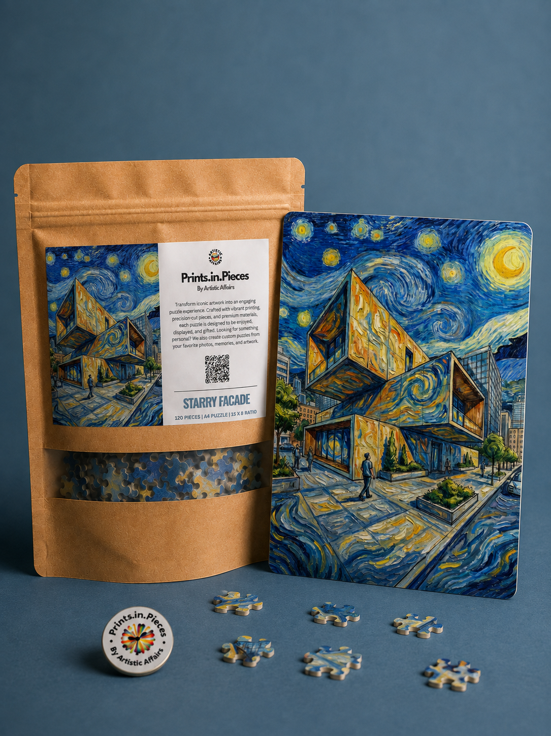 Starry Facade Architecture Puzzle