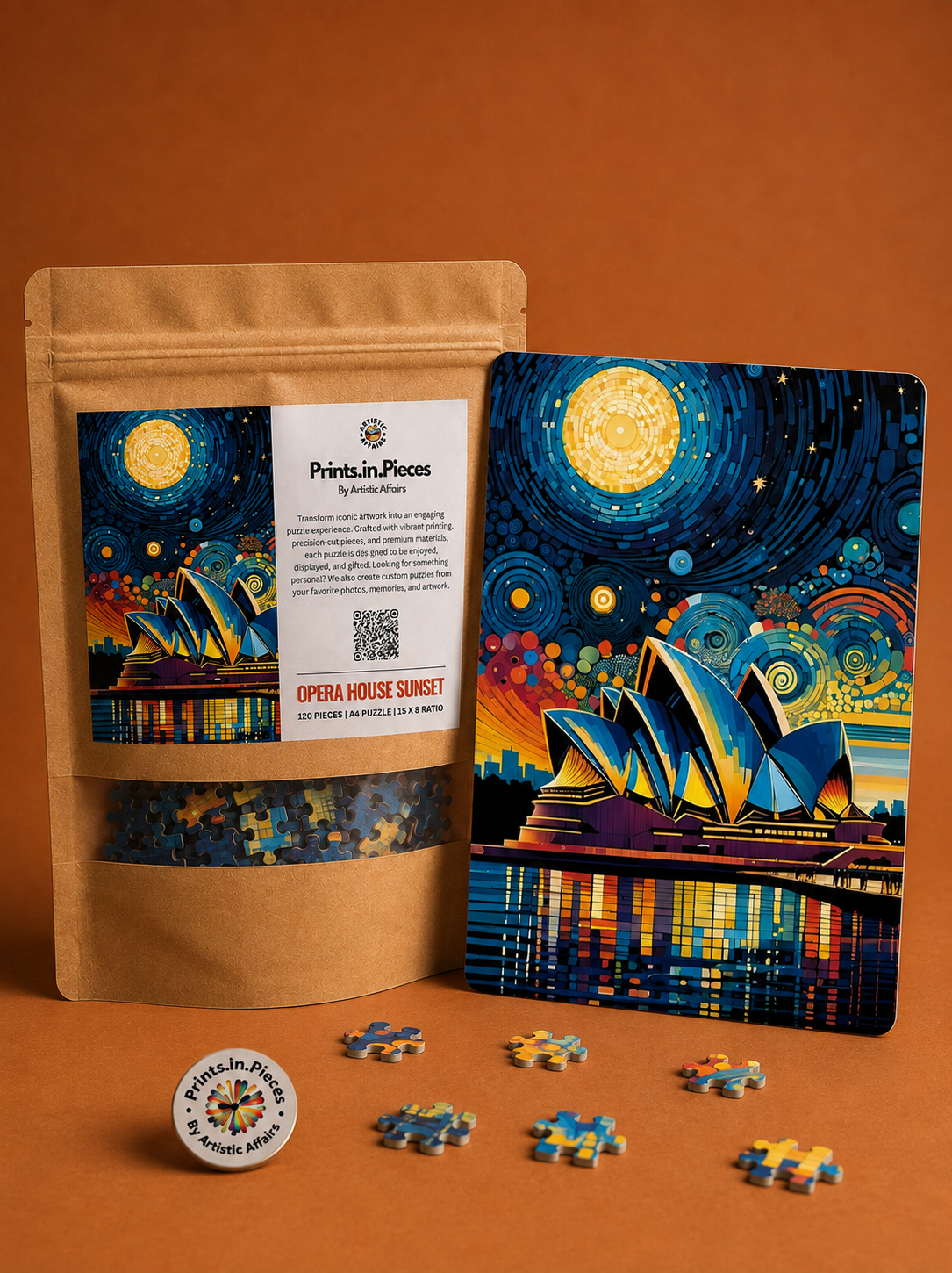 Opera House Sunset Sydney Puzzle