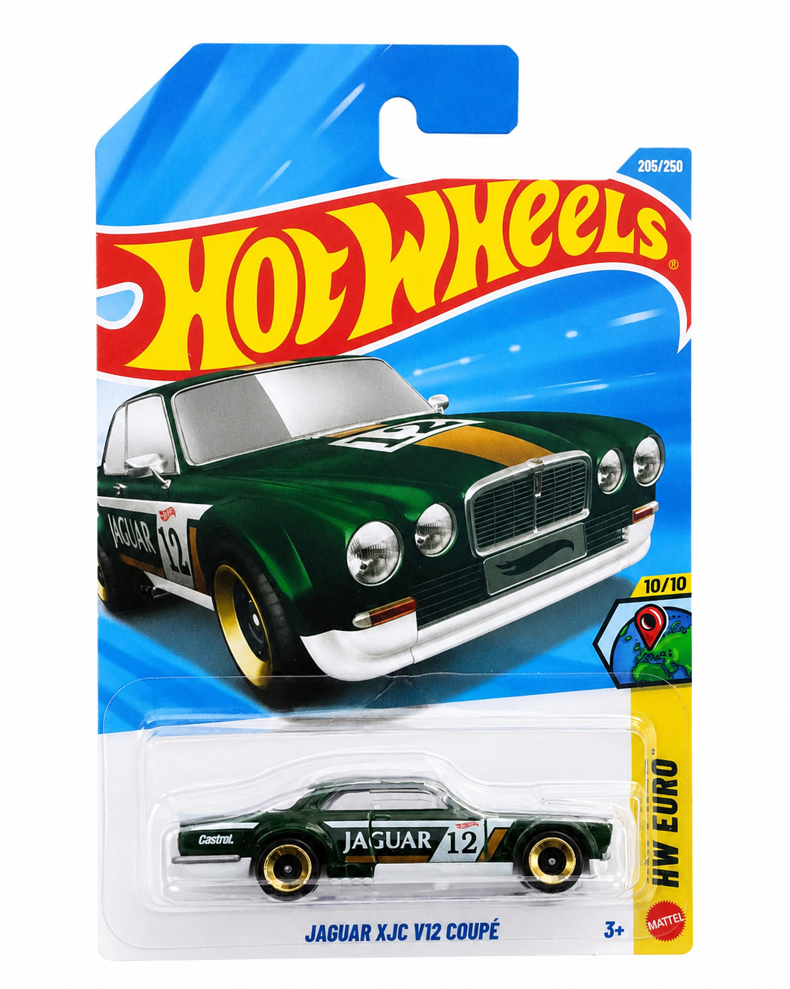 Hot Wheels Jaguar XJC V12 Coupé – HW Euro Series 1:64 Scale Die-Cast Car