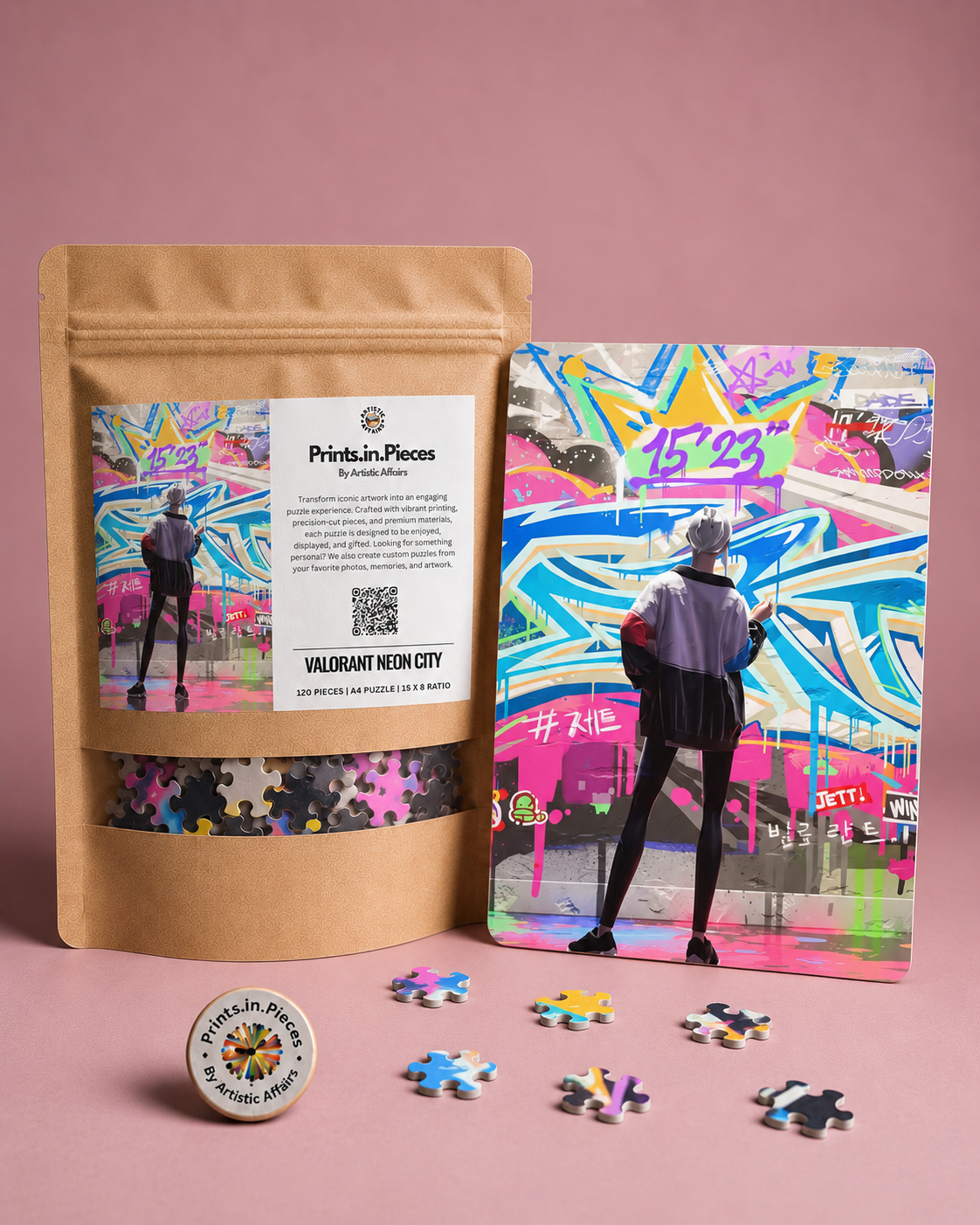 Valorant Neon City Puzzle
