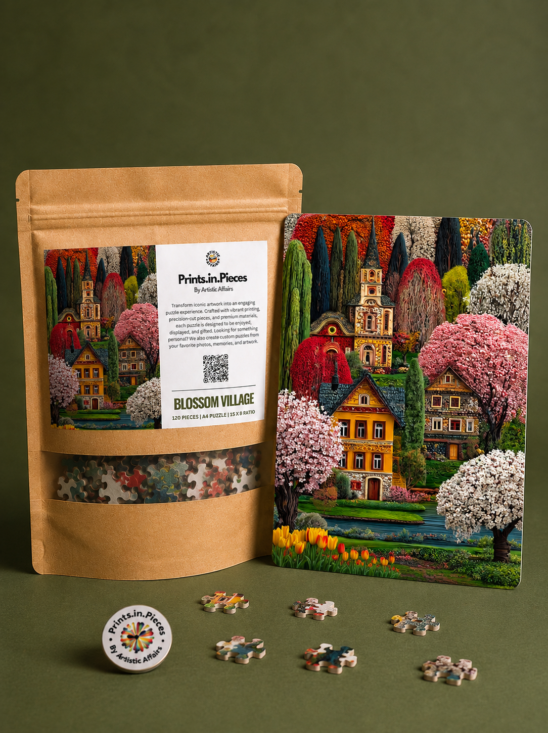 Blossom Village Puzzle