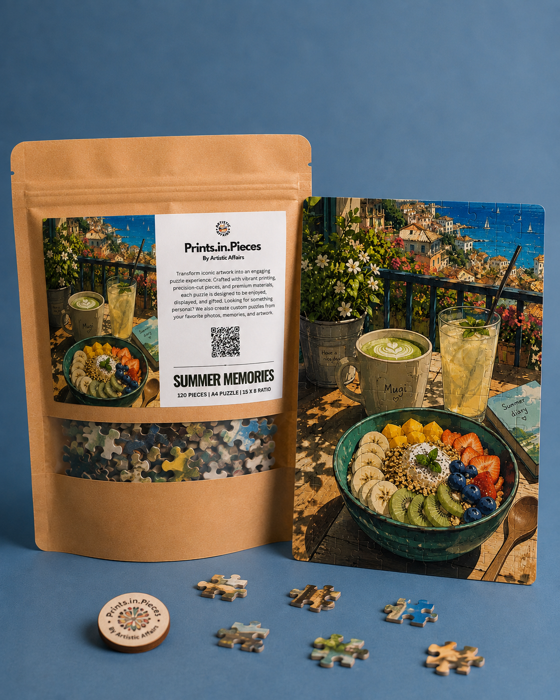 Summer Memories Puzzle #20 | 120 Piece A4 Nostalgic Jigsaw