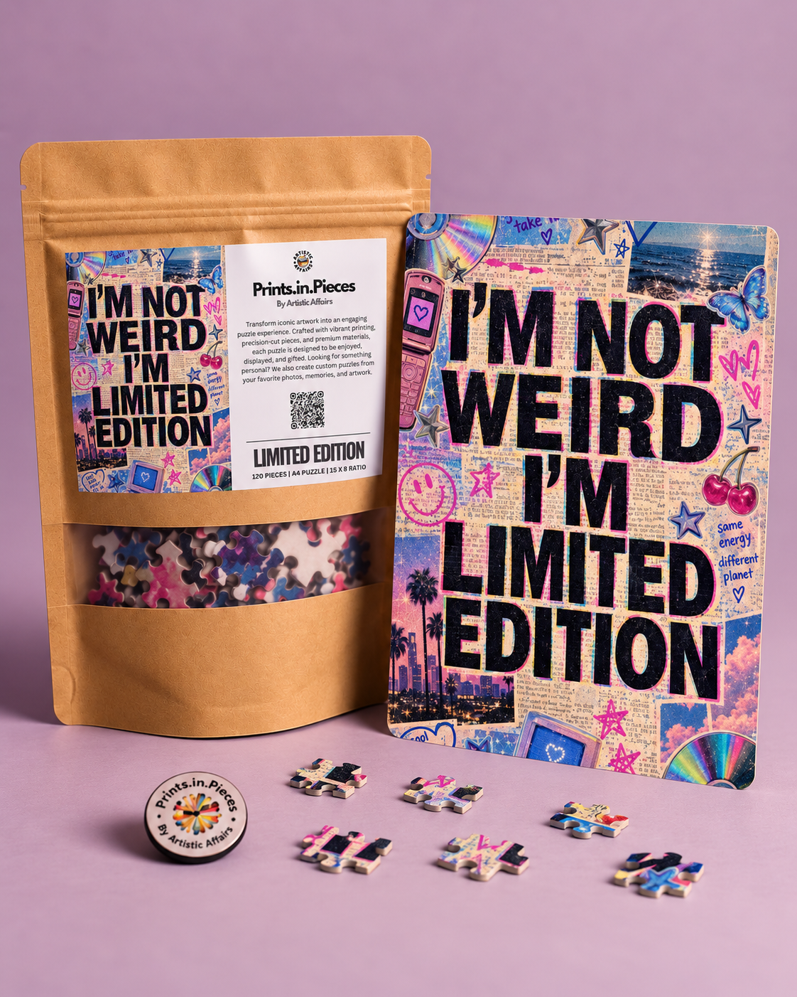 I'm Not Weird I'm Limited Edition Jigsaw Puzzle