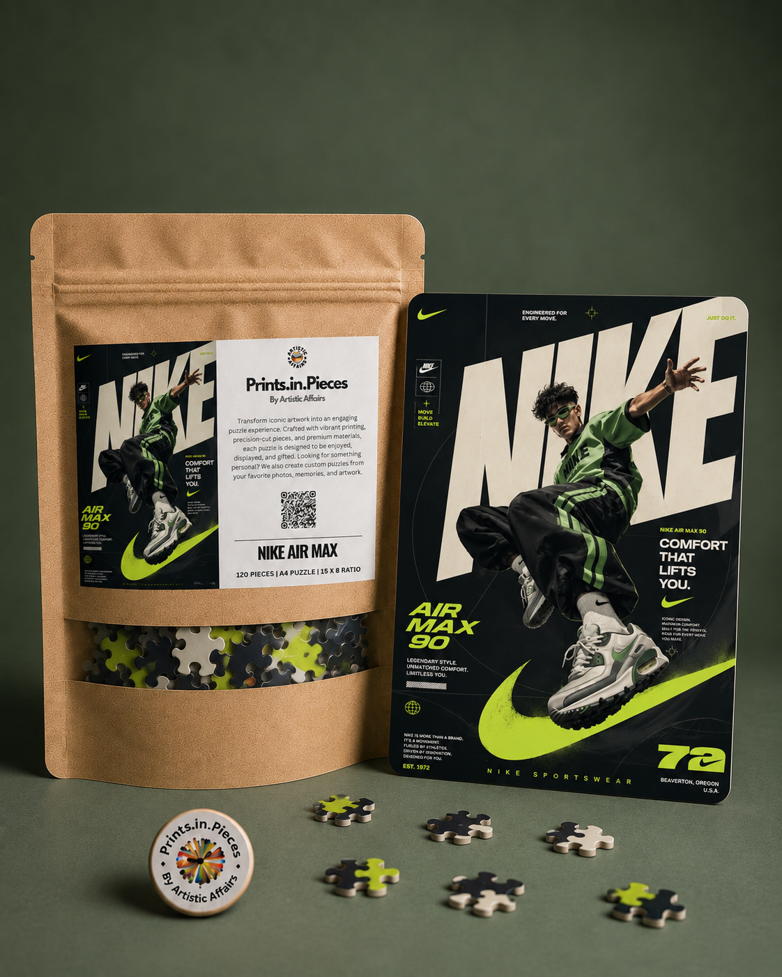 Nike Air Max Puzzle (A4, 120 Pieces)
