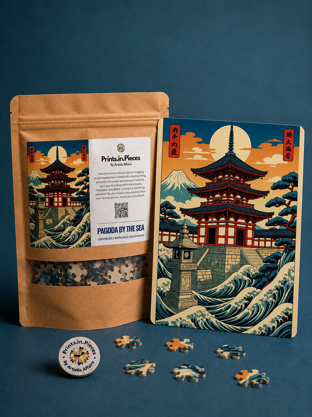 Pagoda by the Sea Puzzle