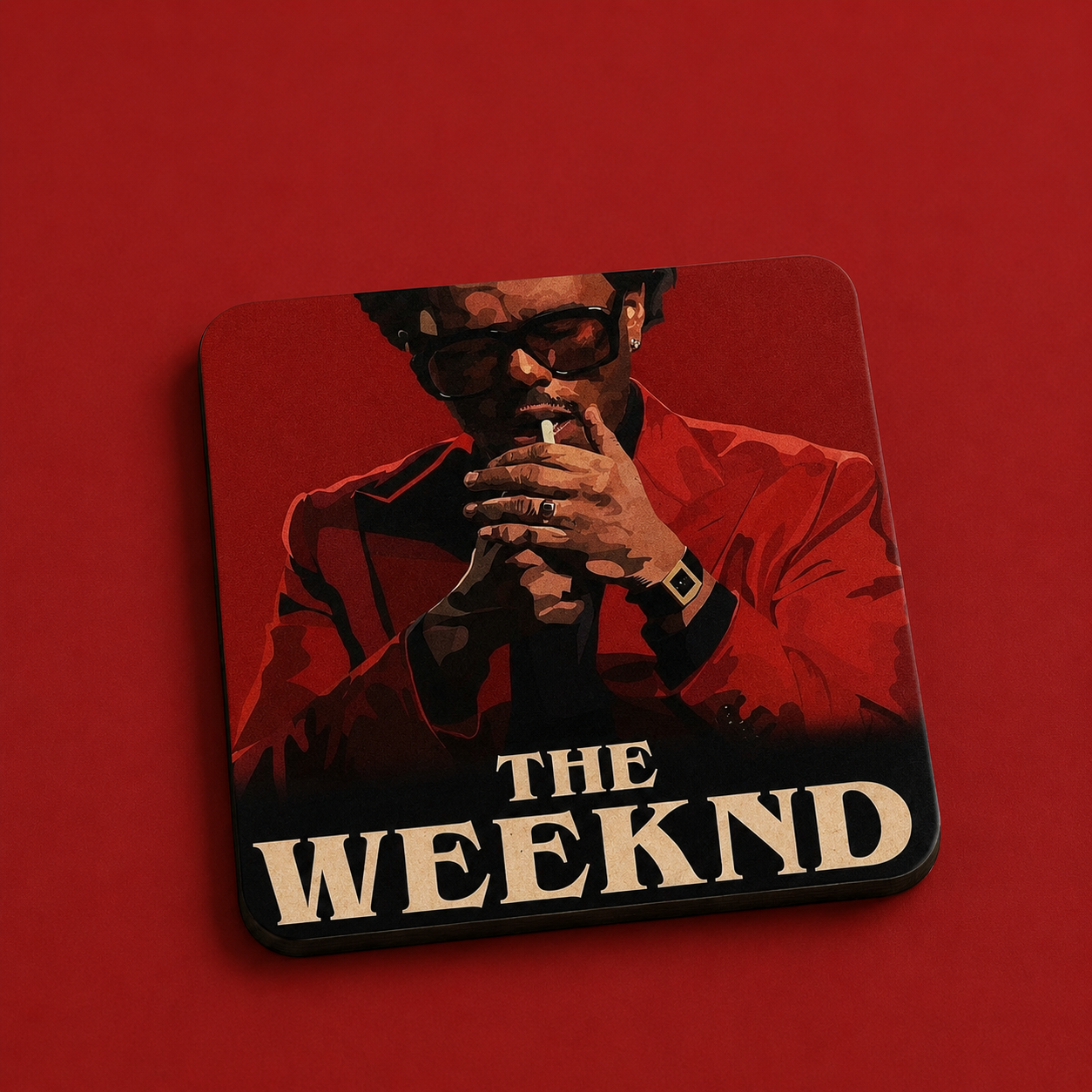 “The Weeknd” Portrait Coasters