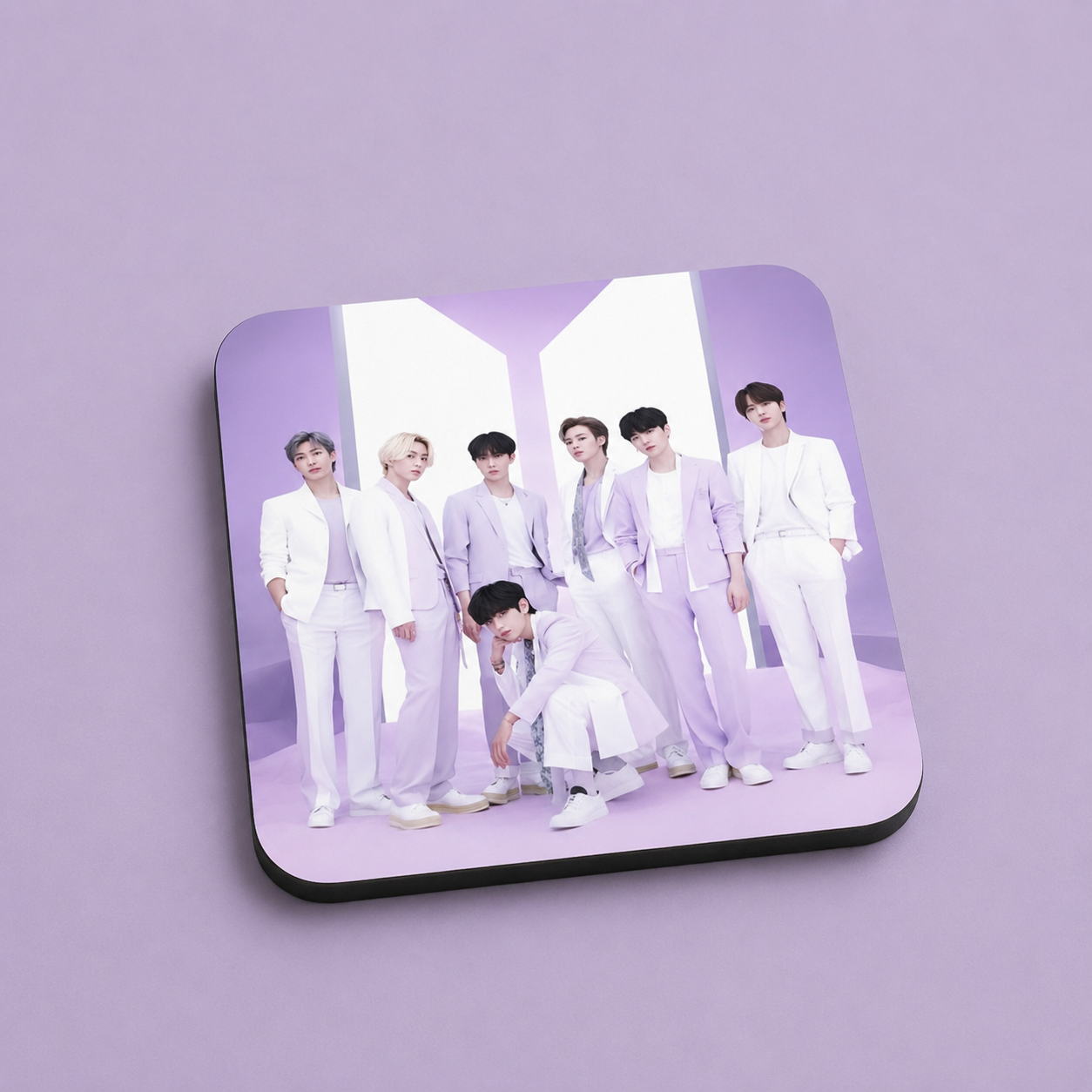 K-pop Group Photo Coasters