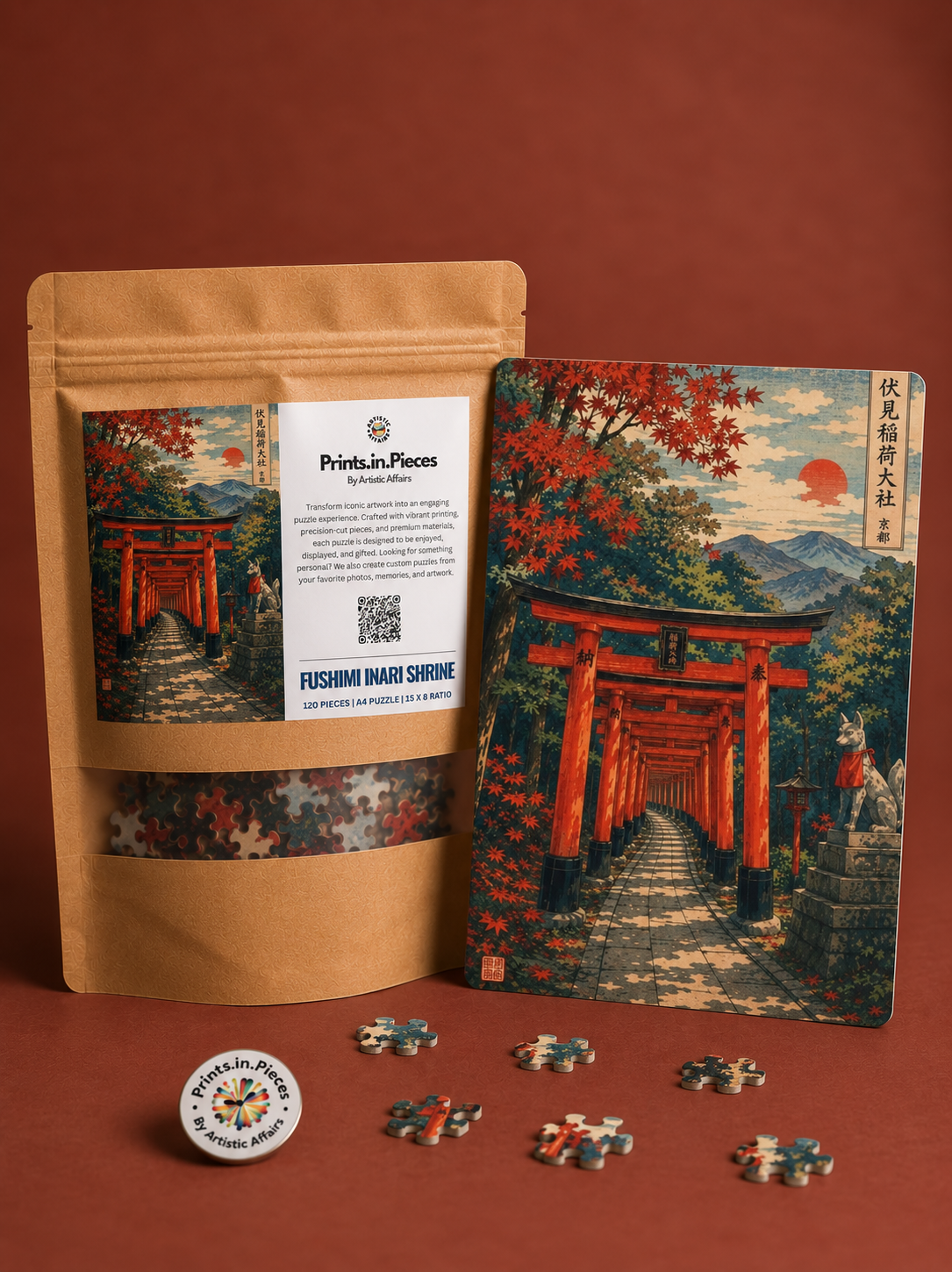 Fushimi Inari Shrine Torii Gate Puzzle