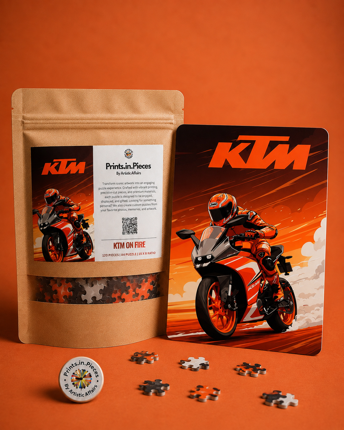 KTM On Fire Puzzle