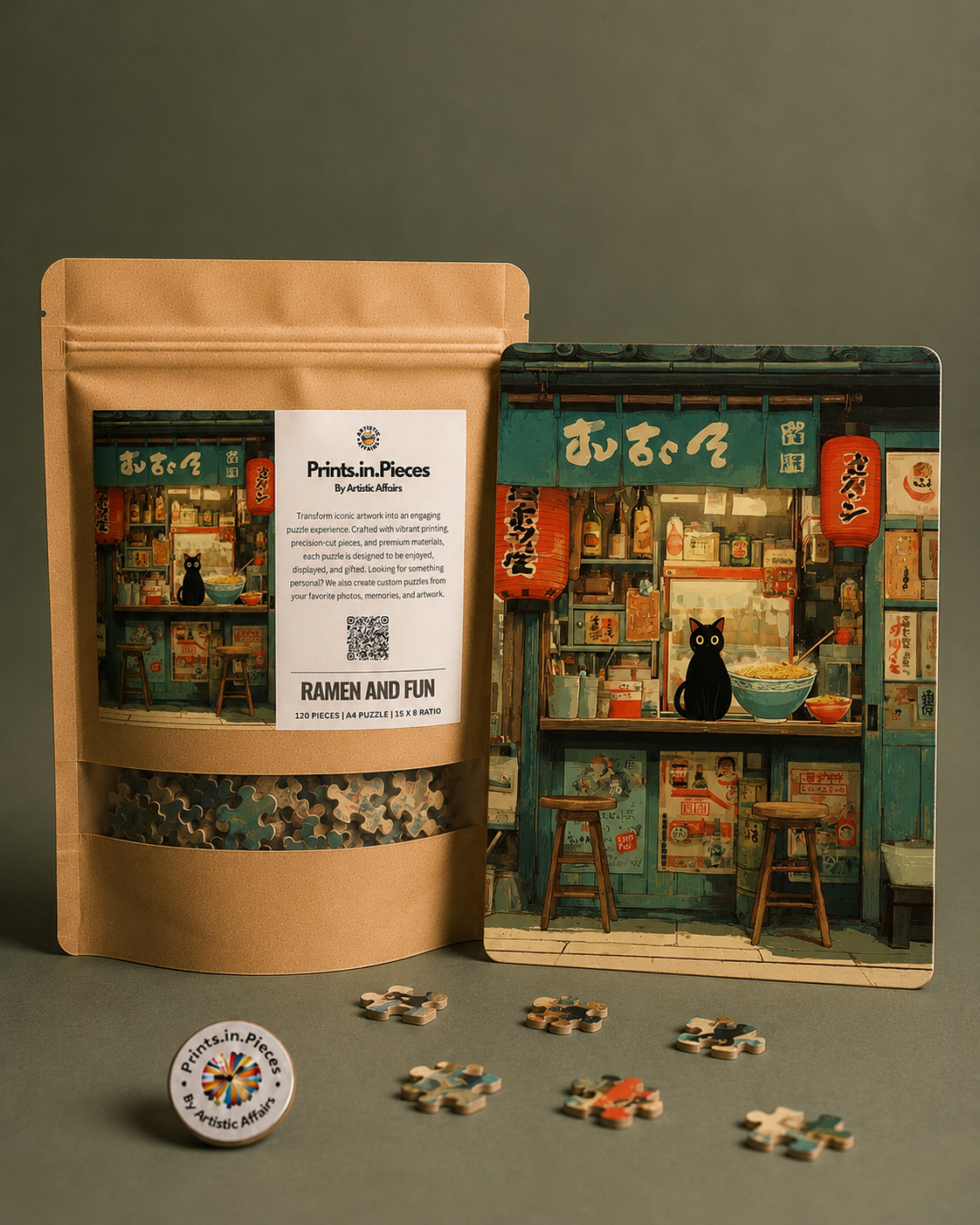 Ramen and Fun Japanese Noodle Shop Puzzle