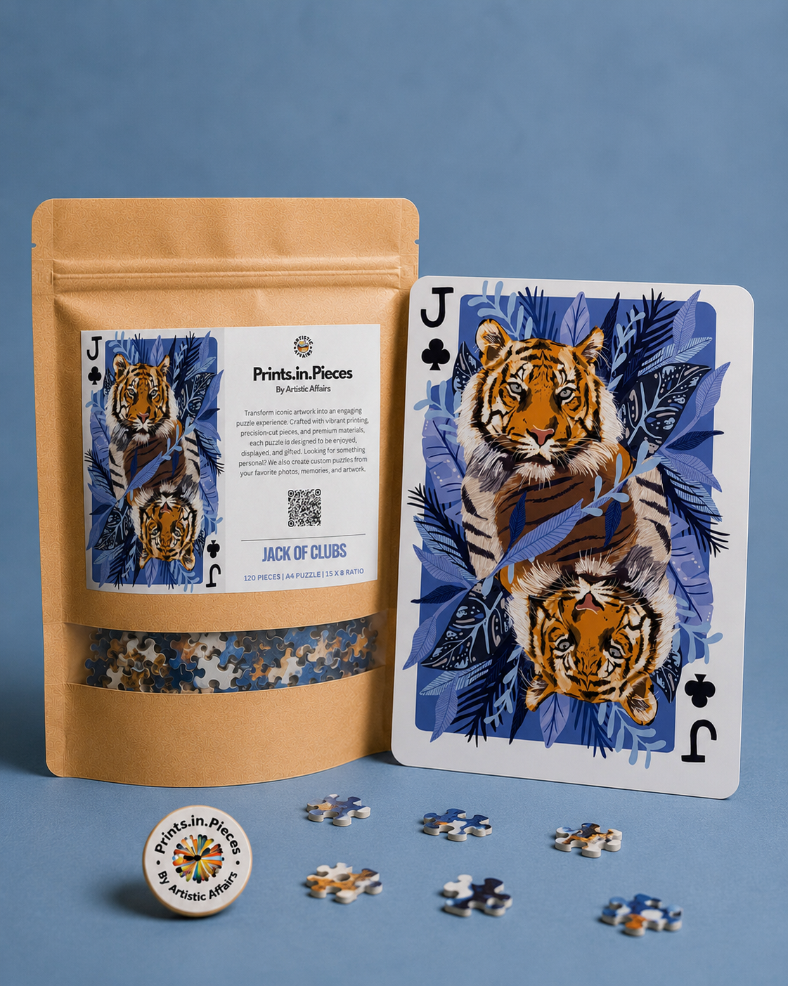 Jack of Clubs Tiger Puzzle