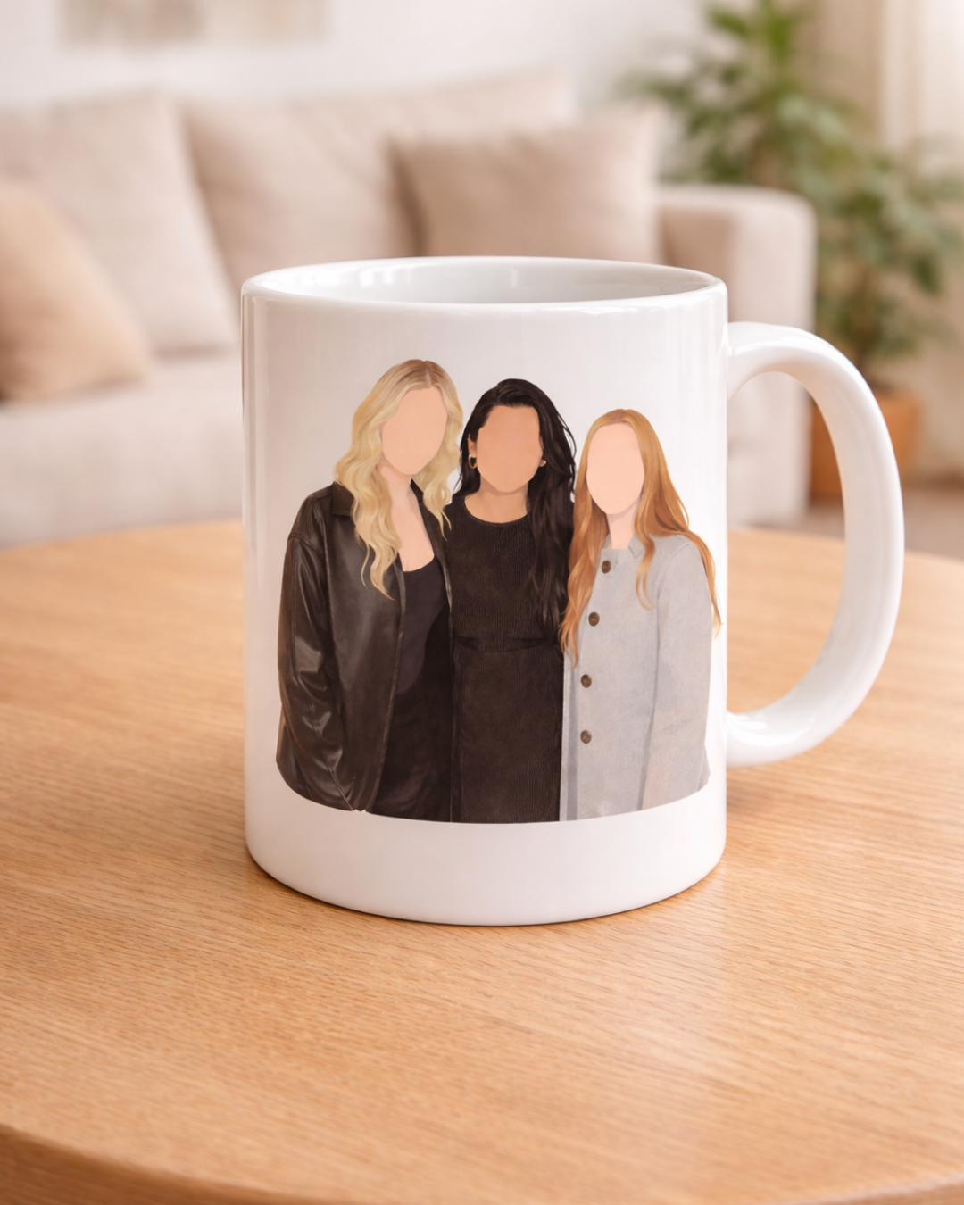 Illustration customised mug