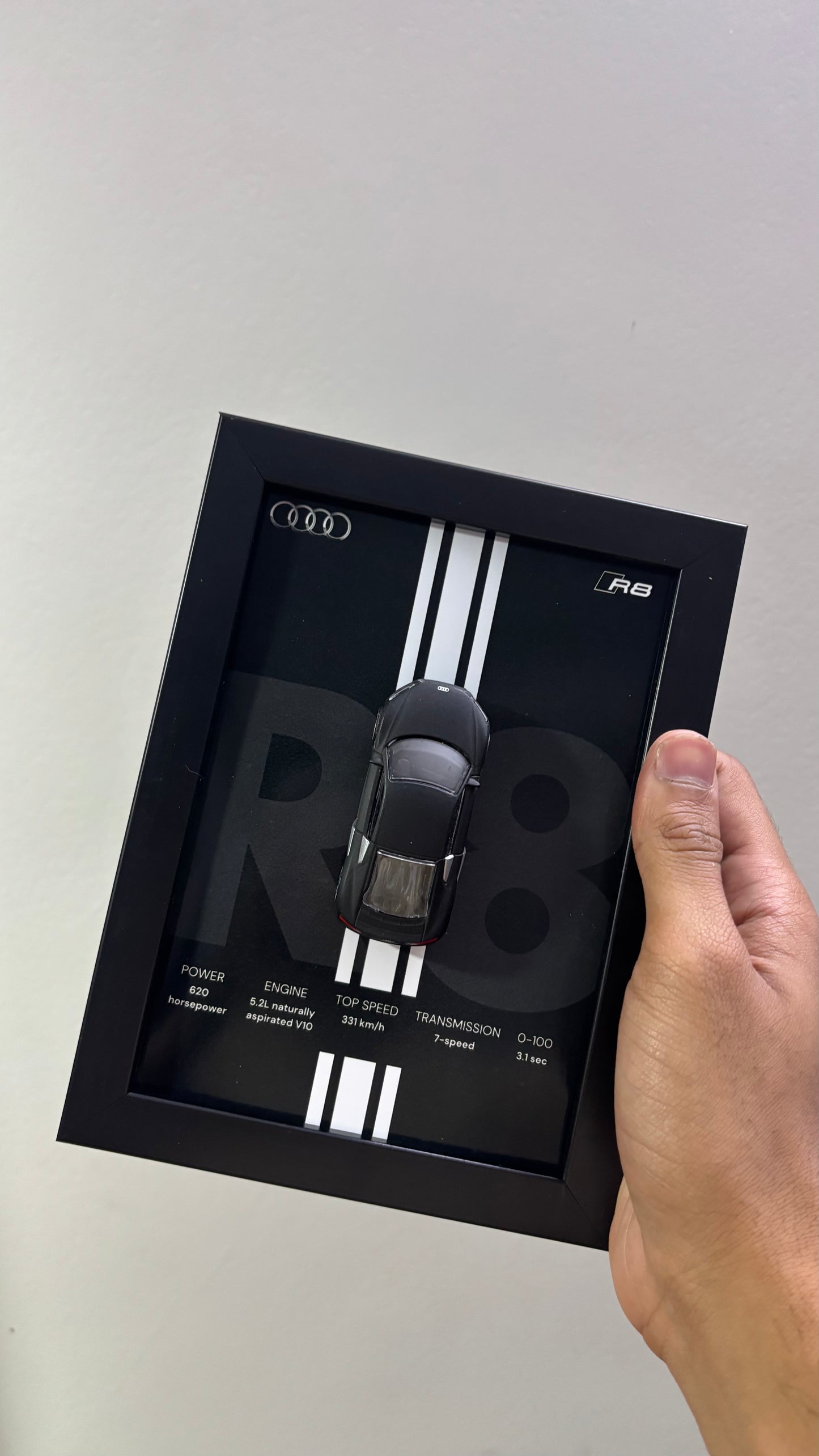 Audi R8 Majorette Car Frame