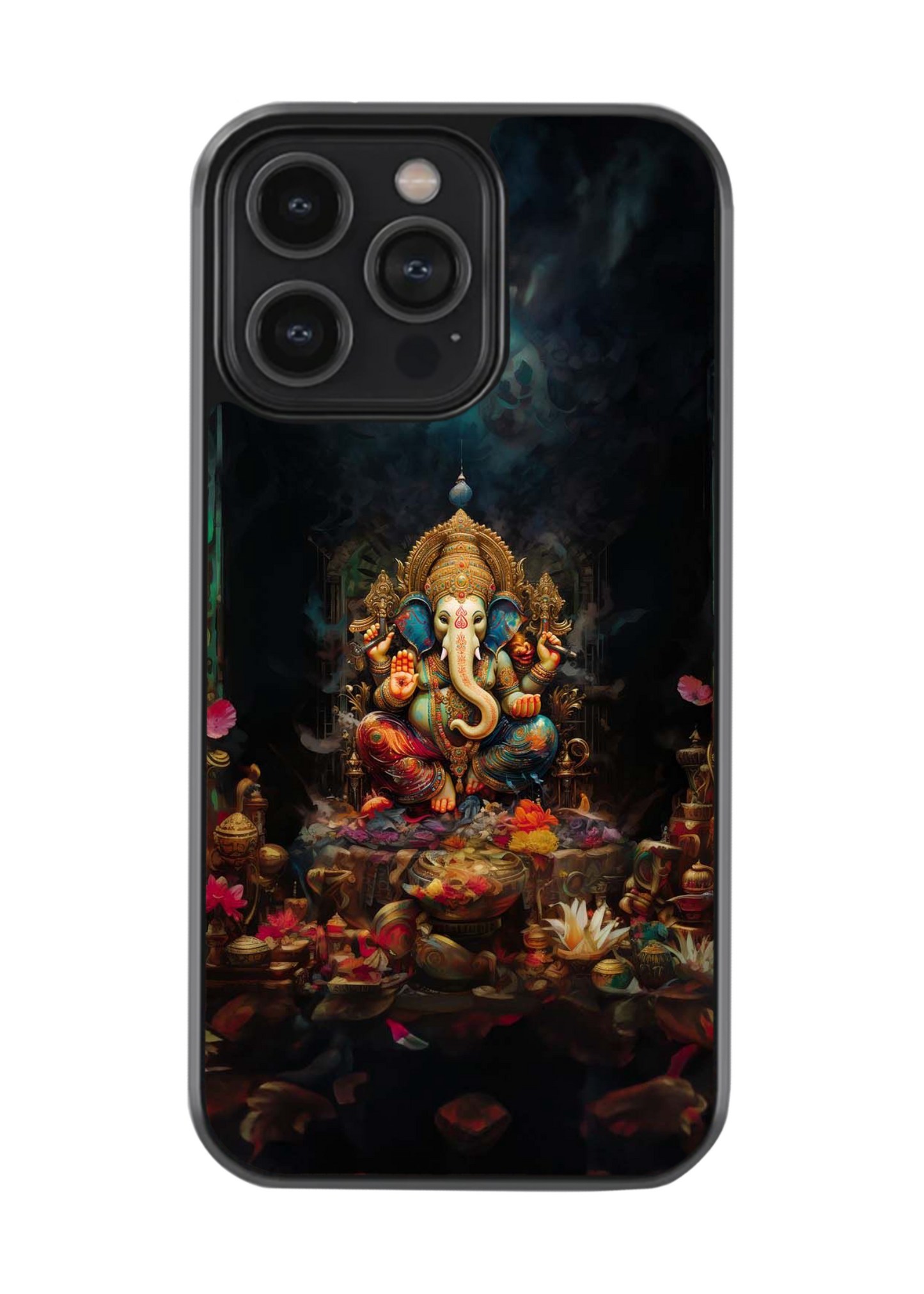 Enchanted Ganesh Aura Glass Case – Artistic Affairs | Mystical Blessings Series