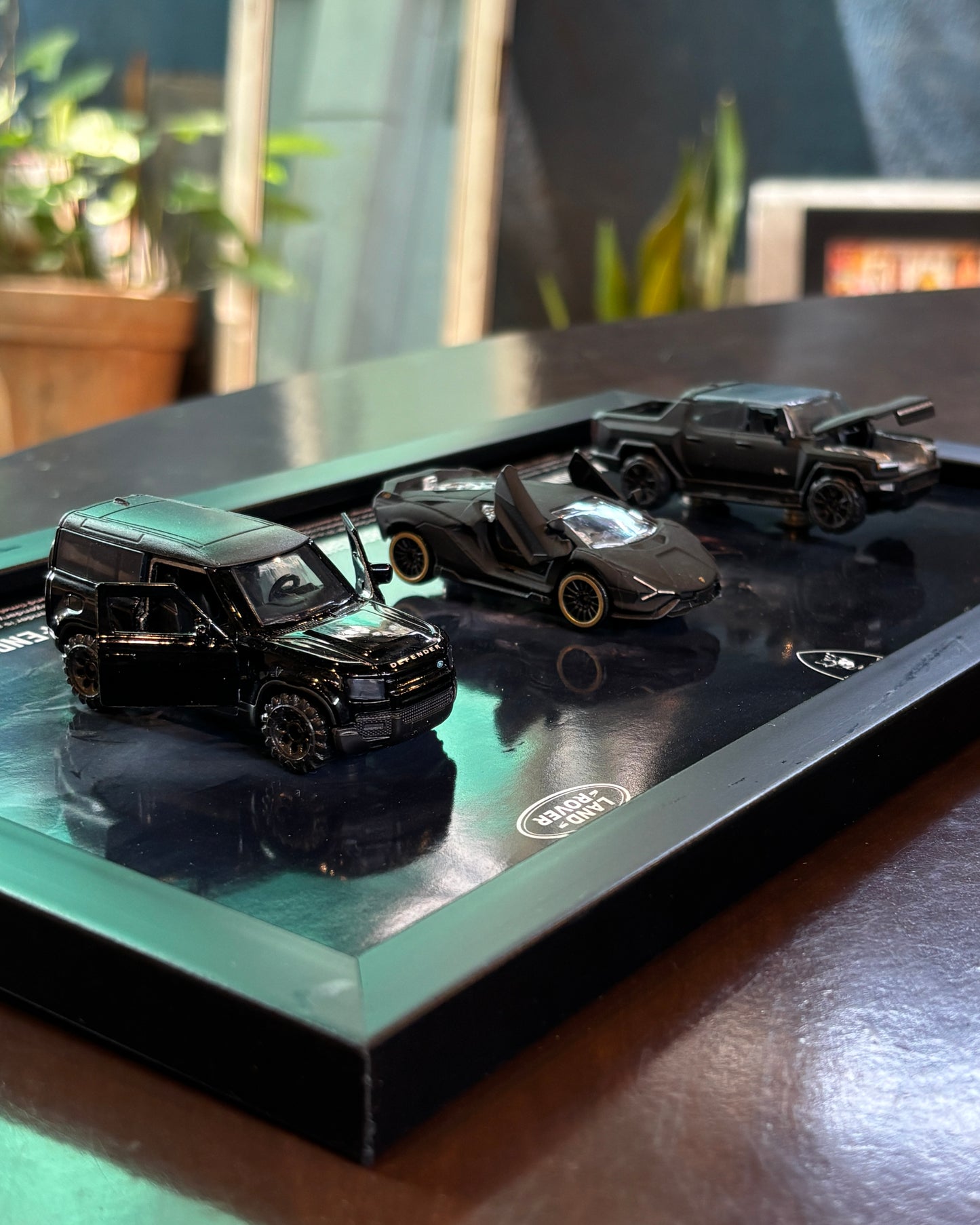 Triple Drive 3d Car Frame (Black Edition)