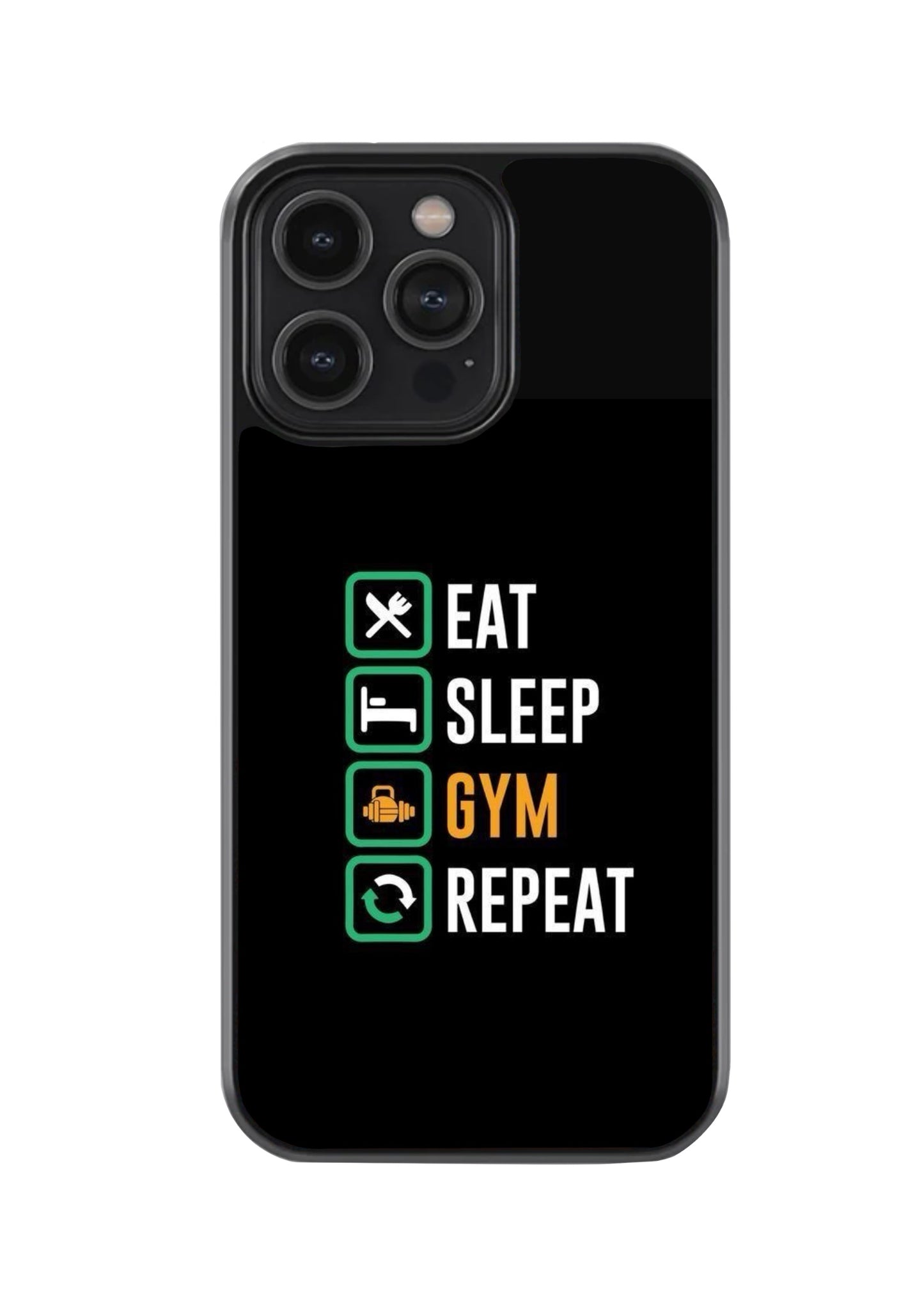 Eat Sleep Gym Repeat case