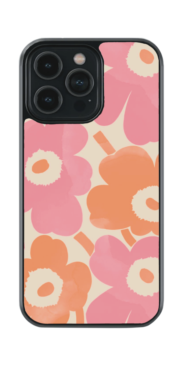 Pink petals phone case