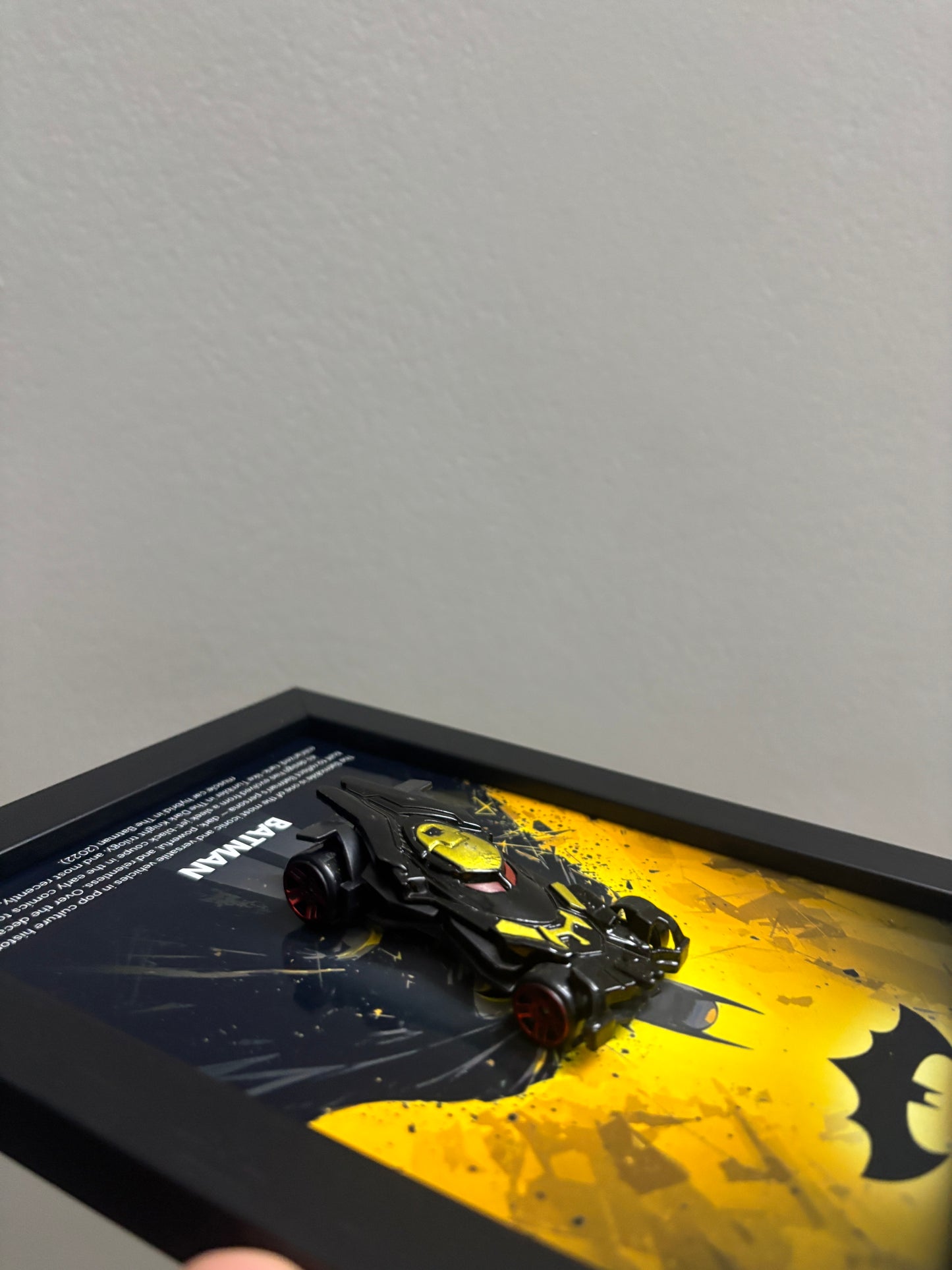 Batman Batmobile 3D Car Frame