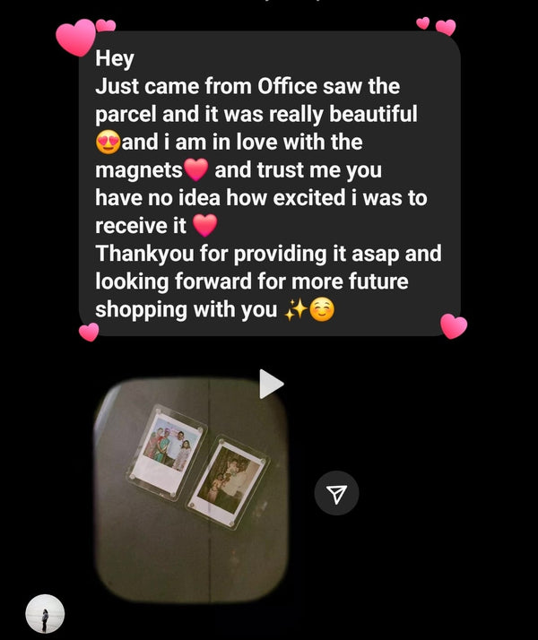Instagram customer review