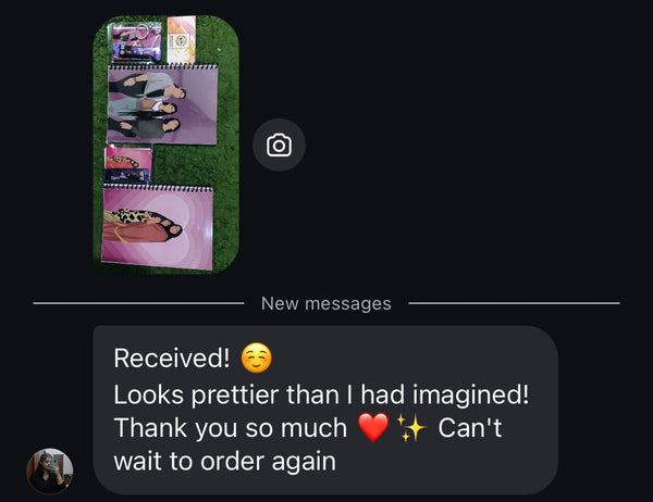 Instagram customer review