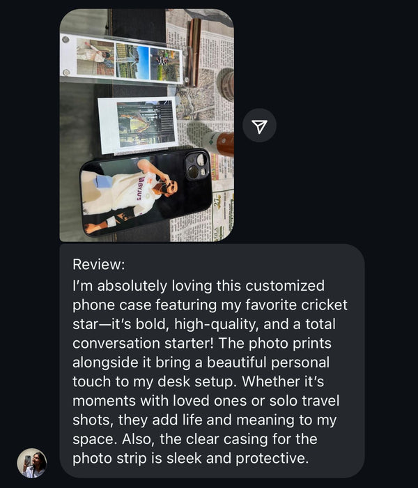 Instagram customer review